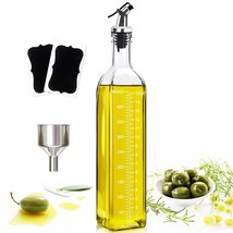 Olive Oil Dispenser , Vinegar And Olive Oil Bottle Dispenser 500 Ml/17 O... - $14.99