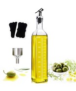 Olive Oil Dispenser , Vinegar And Olive Oil Bottle Dispenser 500 Ml/17 O... - £11.77 GBP