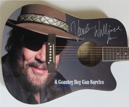 Hank Williams Jr. Autographed guitar - £1,292.17 GBP