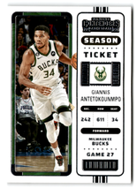 2022 Panini Contenders Season Ticket Retail #35 Giannis Antetokounmpo N ID:76259 - £5.33 GBP