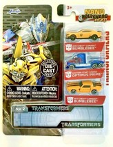NEW Jada 31125 Transformers 3-Pack Nano Hollywood Rides Die-Cast Vehicle... - $13.12