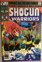 SHOGUN WARRIORS #11 (1979) Marvel Comics with UK cover price variant VG++ - $19.79
