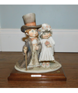 Capodimonte Giuseppe Armani Bride &amp; Groom Figurine VNTG Wedding Florence... - $24.74