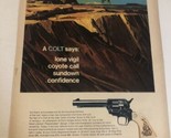 1960s Colt Frontier Scout Vintage Print Ad Advertisement pa13 - $5.93