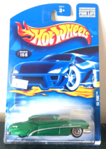 2001 Hot Wheels #168 So Fine Chrome Lace Spoke Green Die-Cast Car - $3.96