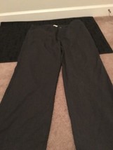 Coldwater Creek Women&#39;s Dress Pants Slacks Zip Size 18 Gray  - $37.62