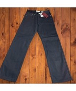 Deadstock NWT Vtg GB Jeans Men&#39;s 32x32 Black  Y2K - $36.00