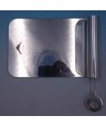 Sterling Silver Serving Tray for Sardines 7&quot; x 7&quot; 10.15 ozt. (#4872) - €675,28 EUR