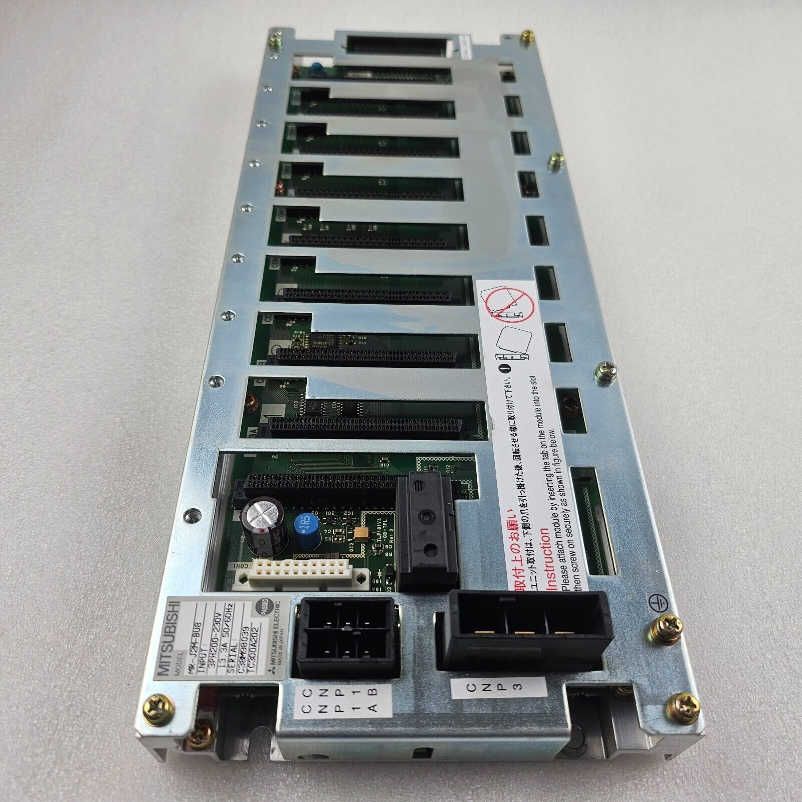 Used Mitsubishi MR-J2M-BU8 MR-J2 Servo Amplifier BASE 8 AXIS MRJ2MBU8 - $219.00