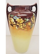 Royal Crescent China Bavaria Double Handled Vase Hand Painted J Skinner ... - $48.72 CAD