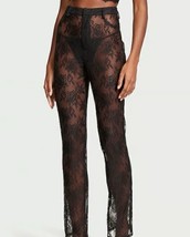 Victorias Secret VS Archives Sheer Black Lace Pants Sleep Beach Summer R... - $69.29