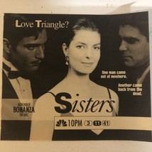 Tv Show Sisters Tv Guide Print Ad Sela Ward George Clooney Tpa14 - £4.66 GBP