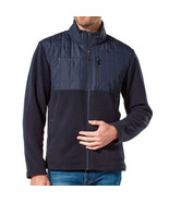 Men&#39;s ~ Free Country ~ Full Zip ~ Fleece Jacket ~ Size Small ~ Dark Navy - $35.80 CAD