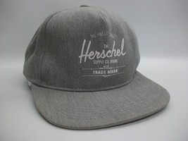 Herschel Supply Co Hat Gray Snapback Baseball Cap - £15.97 GBP