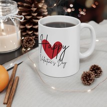 Happy Valentine Gift Ceramic Mug, (11oz, 15oz) - $141.08 MXN+