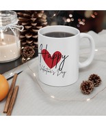 Happy Valentine Gift Ceramic Mug, (11oz, 15oz) - $141.08 MXN+