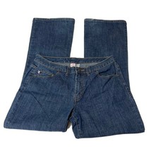 Bobbie Brooks Women&#39;s Jeans Size 12 Denim Pants Wide Legs Mid Rise 5 Poc... - $17.88