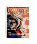 Topps Jerry Rice Prime Targets Trading Card 1998 San Francisco 49ers VTG... - $380.59 MXN