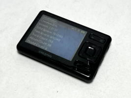 Creative Zen Media MP3 Player 8GB DVP-FL0001 Tested Works - $49.49