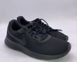 Nike Tanjun Black Running Shoes Sneakers 812655-002 Women’s Size 9 - £46.98 GBP