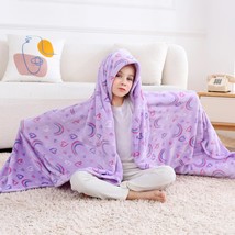 Rainbow Blanket For For Girls, Soft Cozy Flannel For Boys And Girls, Cute Kids B - £23.17 GBP