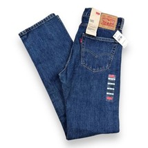 Levi&#39;s 505 Jeans Mens Size 32x36 Regular Fit Straight Leg Blue Medium Wash. - £35.60 GBP