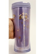 Starbucks SAKURA CHERRY BLOSSOMS Tumbler Glitter Purple Flowers 12 oz 20... - $473.74 MXN