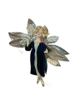 Filis Coit Signed Art Doll Vtg Colorado Artist Figure RARE Blue Angel Fa... - £108.96 GBP