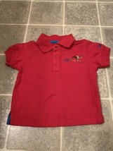 Coogi Infant Baby Boys Red Polo Shirt Size 3-6 Months - £20.13 GBP