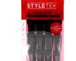 StyleTek Perfect Grip Alligator Clips Black 4 Pack - $15.79