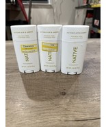 NEW 3Pk Native Deodorant Autumn Air &amp; Amber 2.65oz Paraben Free Aluminum... - €19,53 EUR