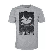 Pop Tees My Hero Academia Animation Shota Aizawa Gray T-Shirt Adult S - €8,56 EUR