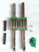 2 pcs HGR20-600mm HG Linear rail &amp; 2 pcs HGH20HA Block Bearing - $122.55