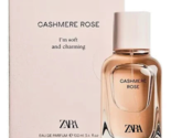 Zara Cashmere Rose 100ml - 3.4 Oz Women Eau De Parfum EDP Fragrance New ... - $74.99