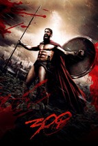 2007 300 Movie Poster 11X17 Gerard Butler Lena Headey King Leonidas Sparta  - £9.76 GBP