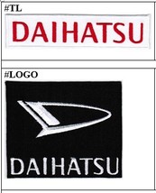 Daihatsu Motor Company Automaker Car Racing Badge Iron On Embroidered Patch - £7.94 GBP