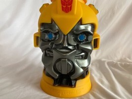 New Universal Studios Orlando Transformers Bumblebee 3D Sipper Cup Hasbro 2012 - £21.77 GBP