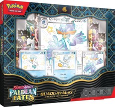 Pokemon Scarlet &amp; Violet Paldean Fates Quaquaval ex Premium Collection - £37.54 GBP