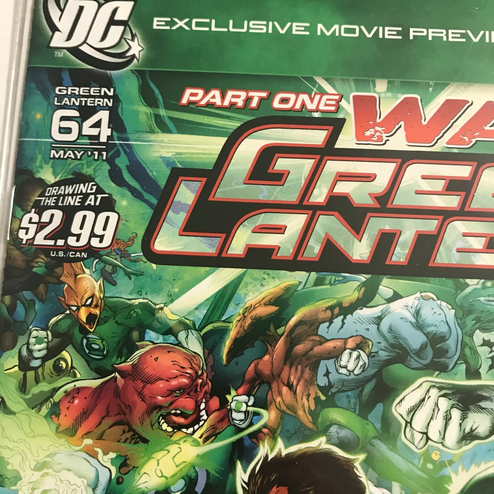 2011 DC Comics Part One War of the Green Lanterns Comic Book #64 Item image 4
