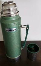 Vintage Aladdin Stanley Metal Thermos Quart Size 32 Ounce A-944DH - $552.31 MXN