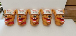 Vintage Coors Light  Beer Wolf Head Beer Tap Handle Lot of 5 - £149.37 GBP