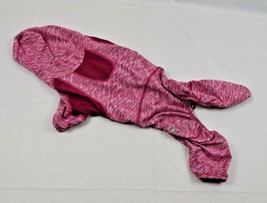 Pet Life Burgundy Yoga Hooded Dog Tracksuit Size: Small Cooling and Flexible - £22.20 GBP