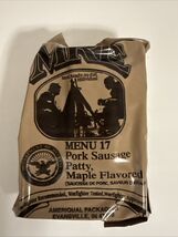 MRE Individual Menu Single Meal 01/2024 Inspected - $220.51 MXN