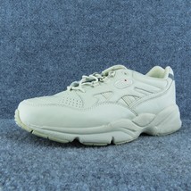 Propét Stability Walker Women Sneaker Shoes Beige Synthetic Lace Up Size 8.5 EW - £27.18 GBP