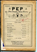 Pep Stories 6/1937-SPICY STORIES-RACY PHOTOS-pr/fr - £52.10 GBP