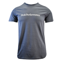 Peak Performance Men&#39;s T-Shirt Blue Shadow M Ground S/S Tee (S04) - £15.13 GBP