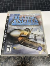 Blazing Angels: Squadrons of WWII (PlayStation 3, 2006) PS3 with Manual TESTED!! - £7.99 GBP