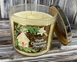 Bath &amp; Body Works 14.5 oz Scented 3-Wick Candle - Maple Cinnamon Pancake... - $29.02