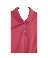 Womens Pink Golf Polo Shirt Adidas Short Sleeve Medium Climalite Soccer ... - $480.74 MXN