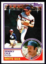 Chicago White Sox Sparky Lyle 1983 Topps Baseball Card #693 nr mt    - $0.50